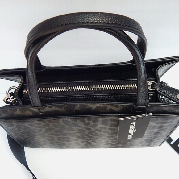 KARL LAGERFELD PARIS LOGO SATCHEL/SHOULDER BAG/CROSSBODY RETAIL $228 - Picture 3 of 9